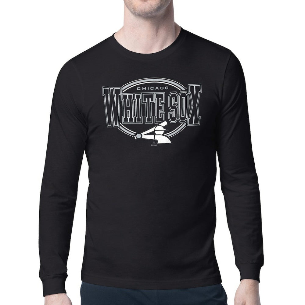 MLB Chicago White Sox Starter Team Track Graphic Long Sleeve T-Shirt