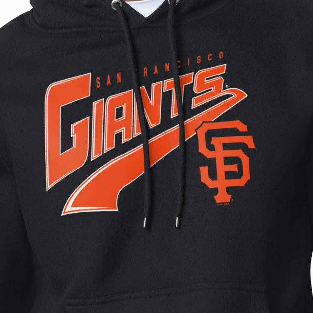 MLB San Francisco Giants Starter Modern Tailsweep Fleece Tri-Blend Pullover Hoodie