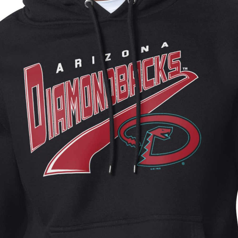 MLB Arizona Diamondbacks Starter Modern Tailsweep Fleece Tri-Blend Pullover Hoodie