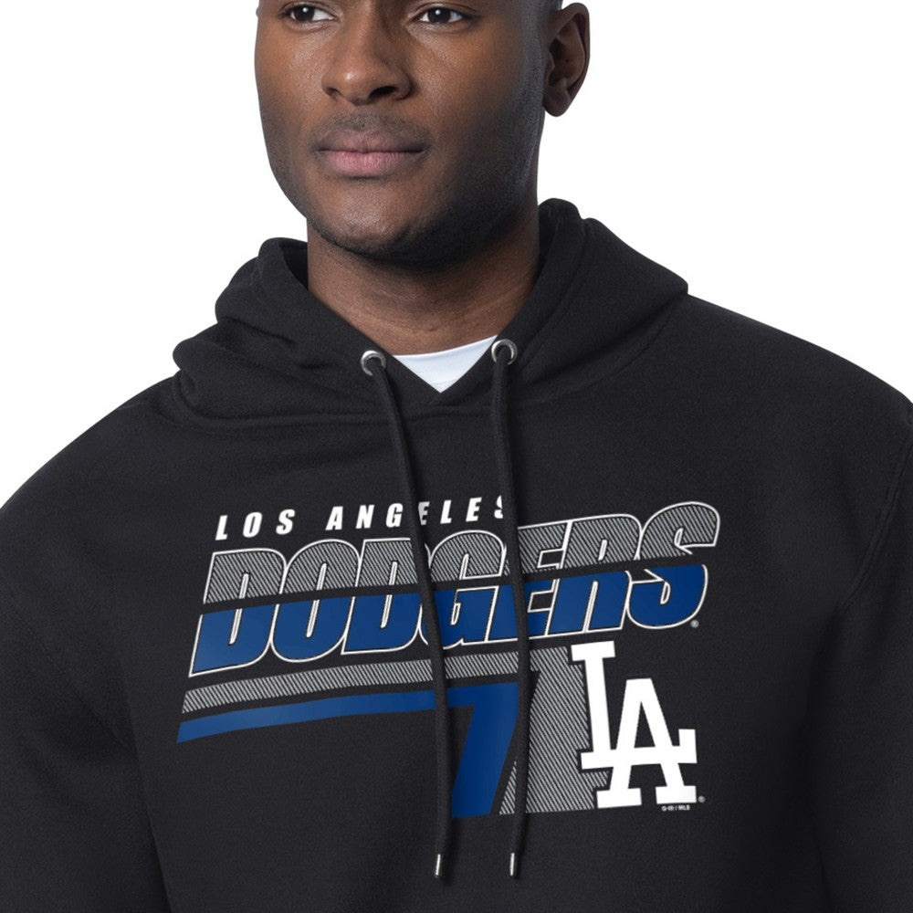 MLB Los Angeles Dodgers Starter Logo Push Graphic Hoodie