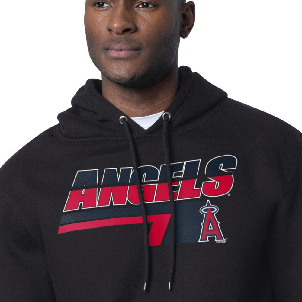 MLB Los Angeles Angels Starter Logo Push Graphic Hoodie