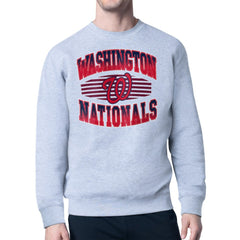 MLB Washington Nationals Starter Team Grit Graphic Fleece Pullover Sweatshirt