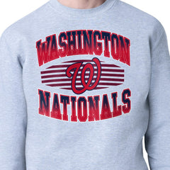 MLB Washington Nationals Starter Team Grit Graphic Fleece Pullover Sweatshirt