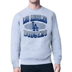 MLB Los Angeles Dodgers Starter Team Grit Graphic Fleece Pullover Sweatshirt