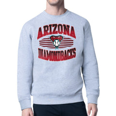 MLB Arizona Diamondbacks Starter Team Grit Graphic Fleece Pullover Sweatshirt