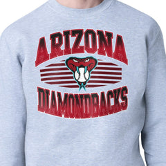 MLB Arizona Diamondbacks Starter Team Grit Graphic Fleece Pullover Sweatshirt