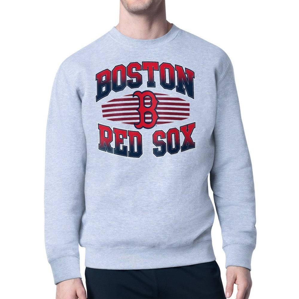 MLB Boston Red Sox Starter Team Grit Graphic Fleece Pullover Sweatshirt