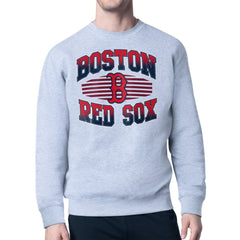 MLB Boston Red Sox Starter Team Grit Graphic Fleece Pullover Sweatshirt