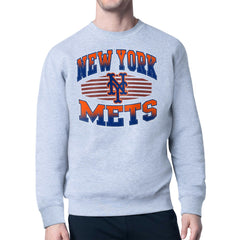 MLB New York Mets Starter Team Grit Graphic Fleece Pullover Sweatshirt