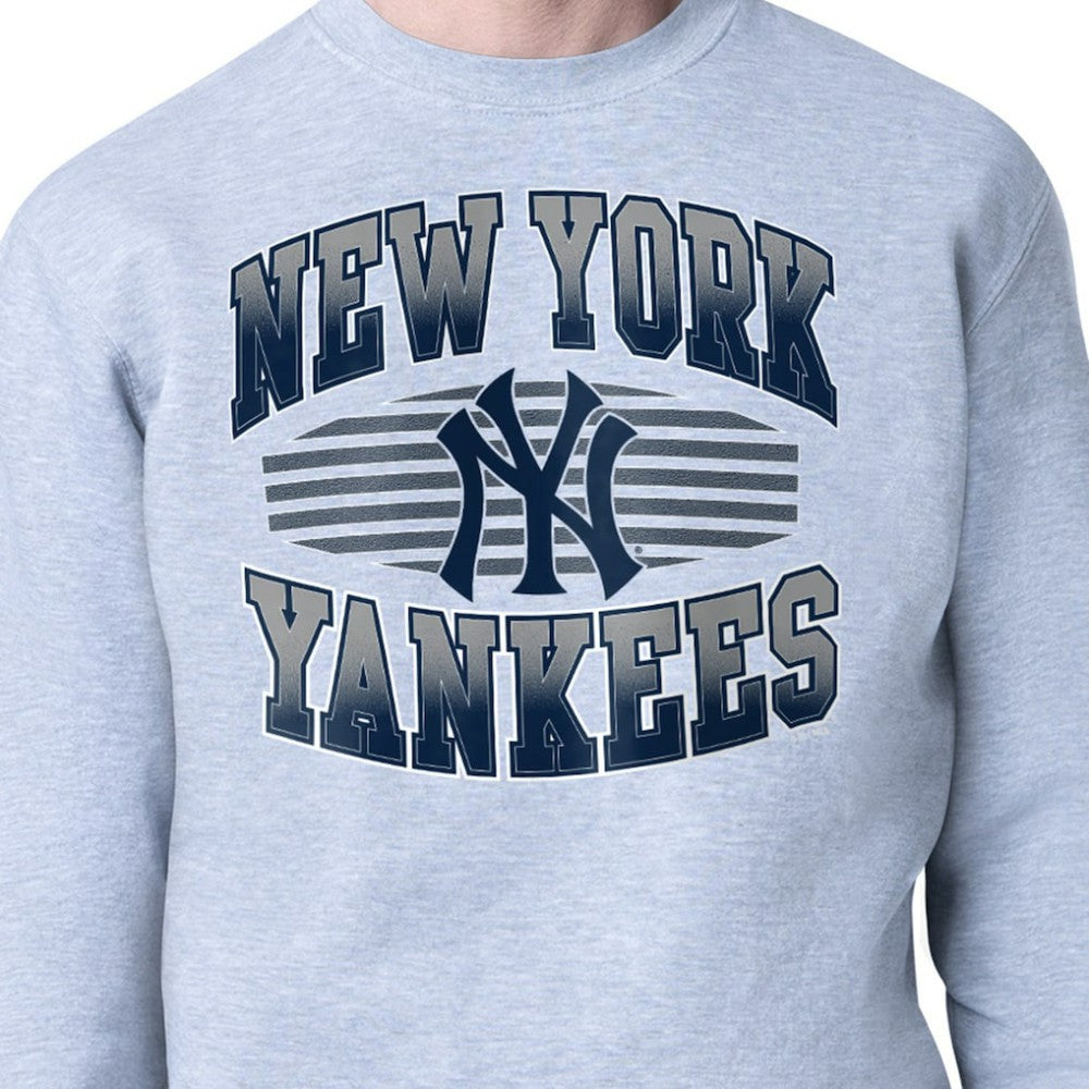 MLB New York Yankees Starter Team Grit Graphic Fleece Pullover Sweatshirt