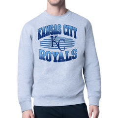 MLB Kansas City Royals Starter Team Grit Graphic Fleece Pullover Sweatshirt