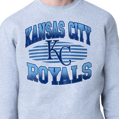 MLB Kansas City Royals Starter Team Grit Graphic Fleece Pullover Sweatshirt