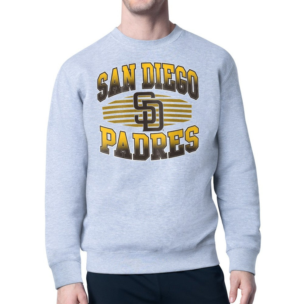 MLB San Diego Padres Starter Team Grit Graphic Fleece Pullover Sweatshirt
