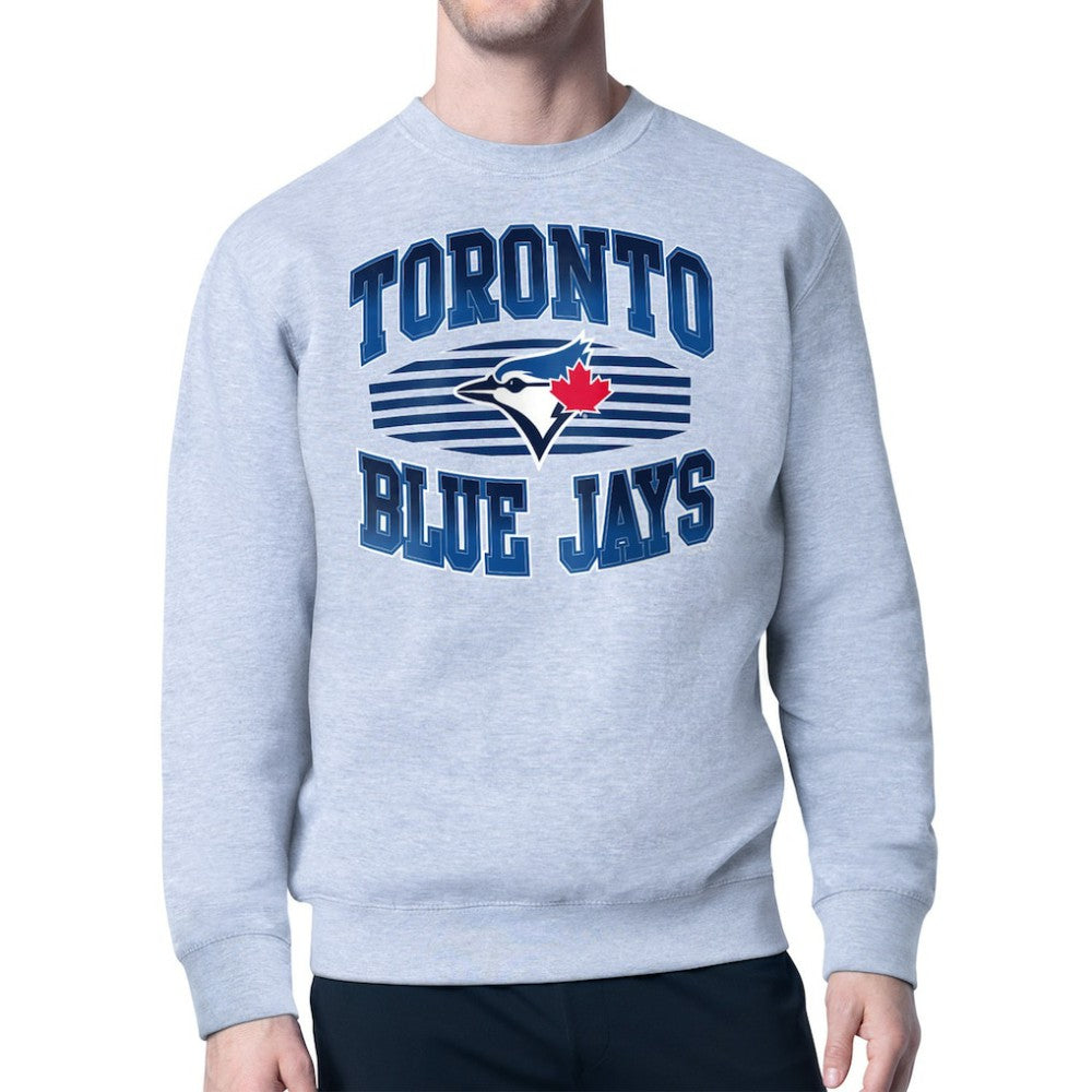 MLB Toronto Blue Jays Starter Team Grit Graphic Fleece Pullover Sweatshirt