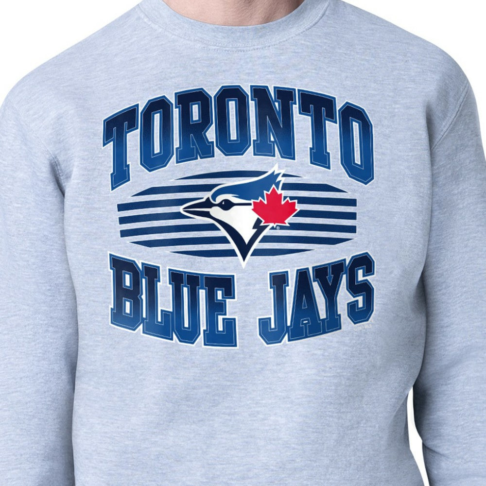 MLB Toronto Blue Jays Starter Team Grit Graphic Fleece Pullover Sweatshirt