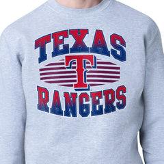 MLB Texas Rangers Starter Team Grit Graphic Fleece Pullover Sweatshirt