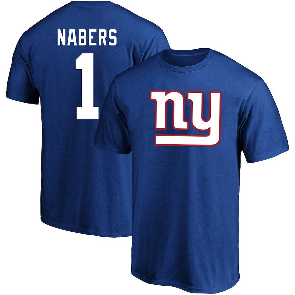 Malik Nabers  Big & Tall Player Name & Number T-Shirt - New York Giants