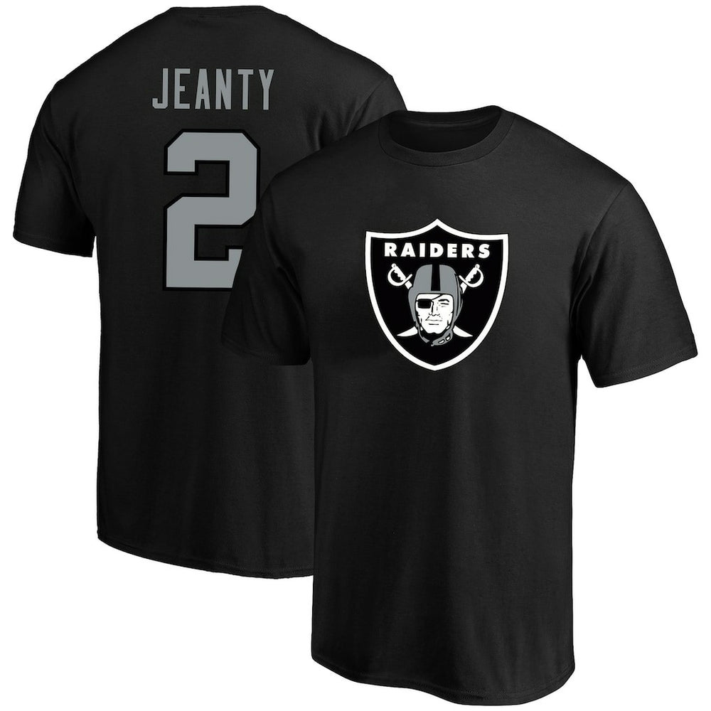 Ashton Jeanty  Big & Tall Player Name & Number T-Shirt - Las Vegas Raiders