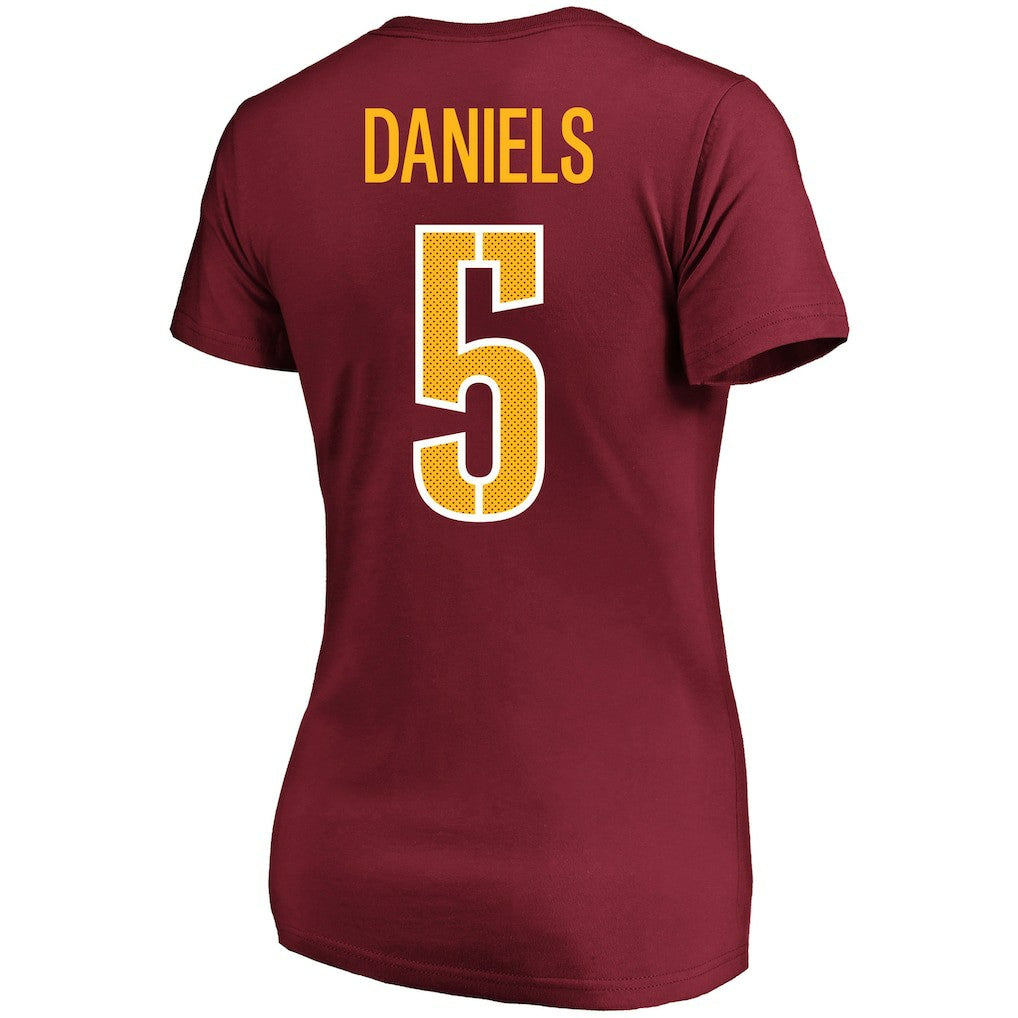 Jayden Daniels  Women's Plus Size Name & Number T-Shirt - Washington Commanders