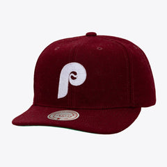 MLB Philadelphia Phillies Vintage Fit Melton Wool Adjustable Hat