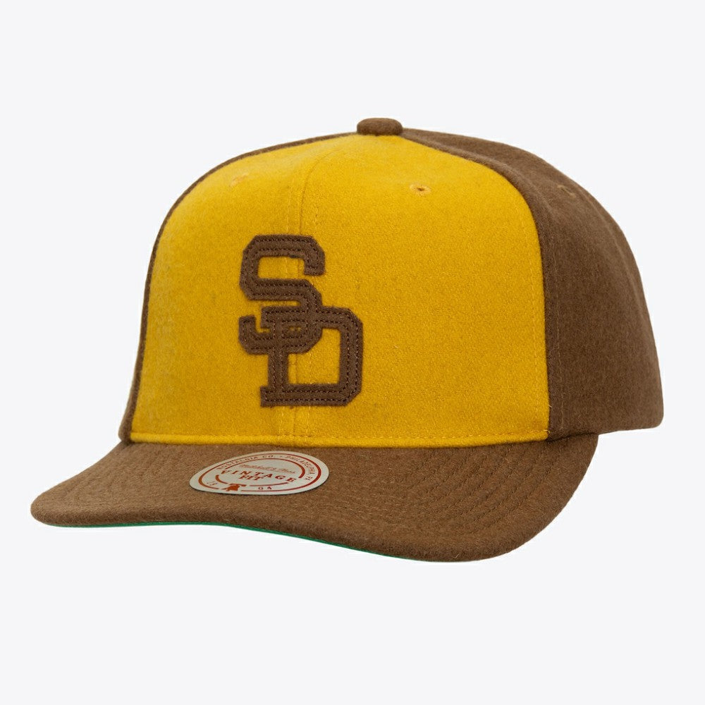 MLB San Diego Padres Unisex Vintage Fit Melton Wool Adjustable Hat
