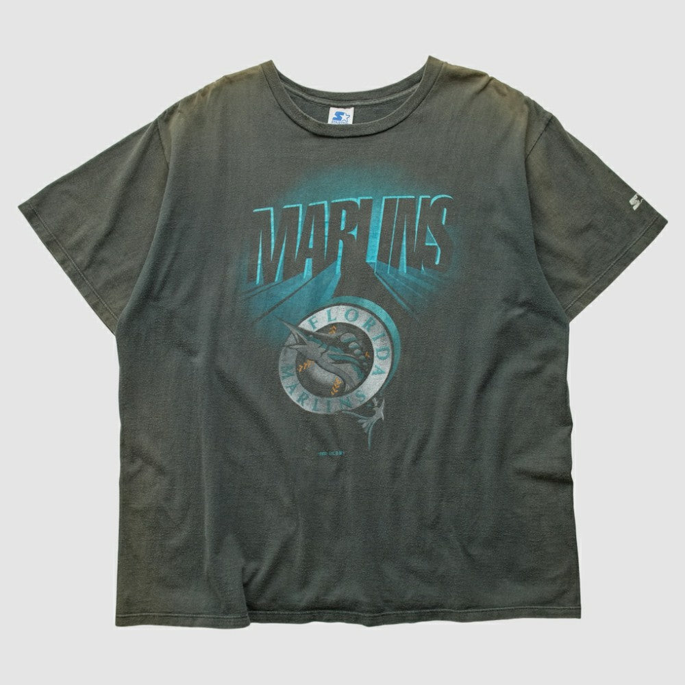 MLB Miami Marlins Starter 90s T-Shirt