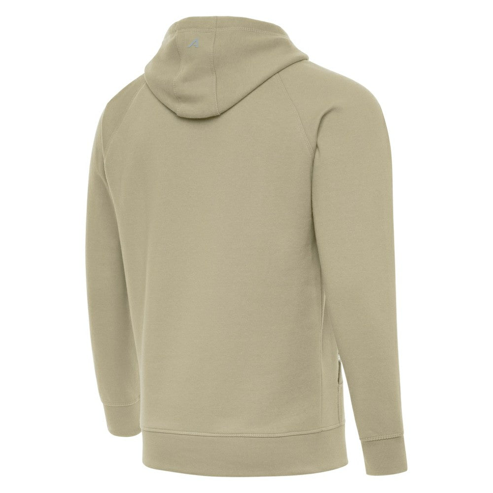 NHL Khaki Boston Bruins Antigua Victory Pullover Hoodie