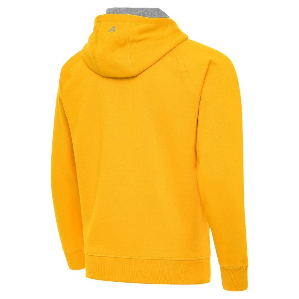 NHL Gold St. Louis Blues Antigua Victory Full-Zip Hoodie