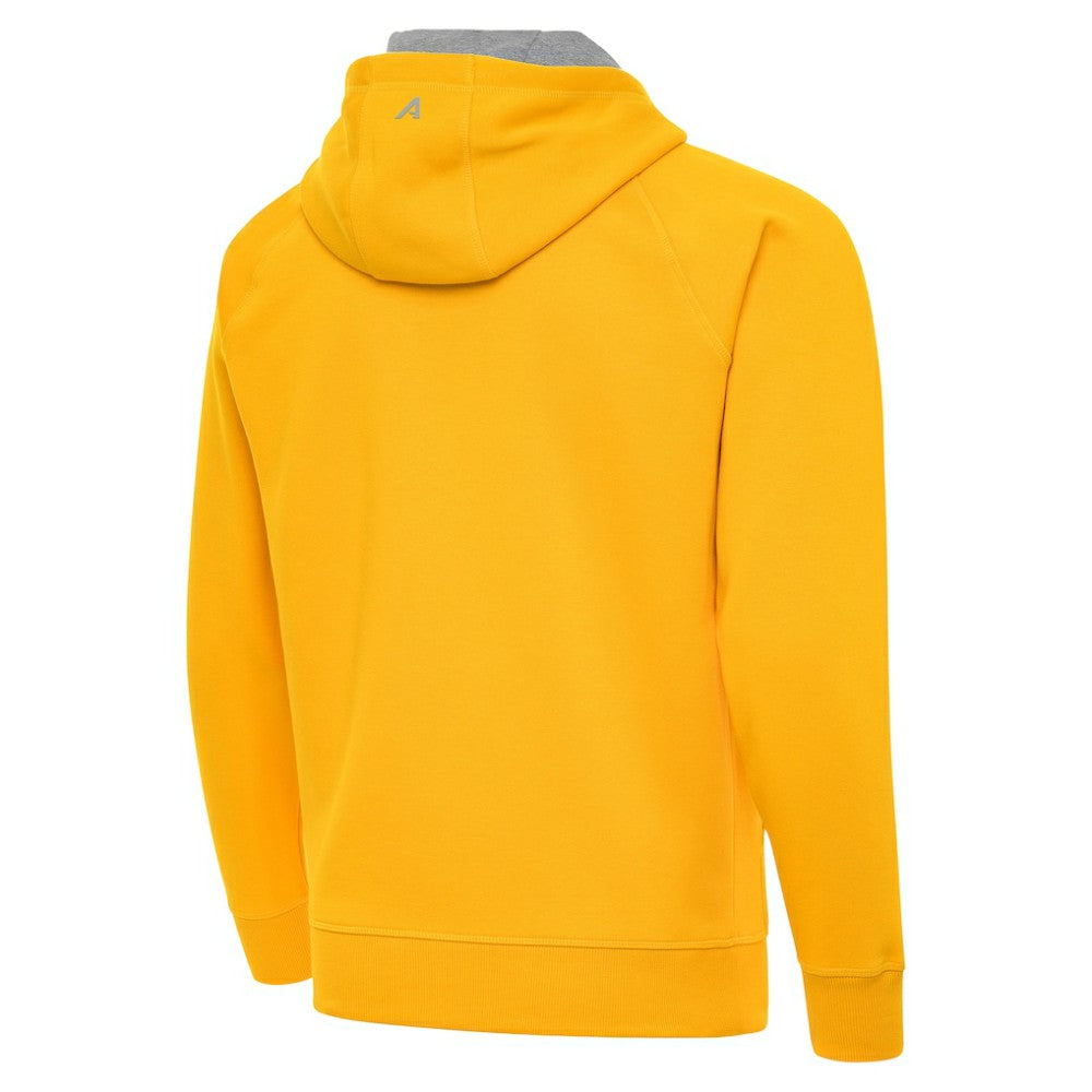 NHL Gold Boston Bruins Antigua Victory Full-Zip Hoodie
