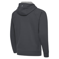 NHL Charcoal St. Louis Blues Antigua Victory Full-Zip Hoodie