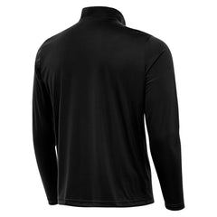 NHL Black Boston Bruins Antigua Tribute Lightweight Quarter-Zip Pullover
