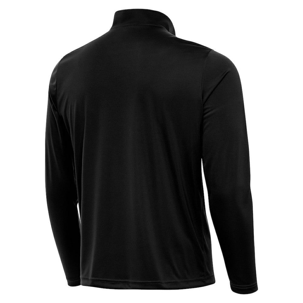 NHL Black Boston Bruins Antigua Women's Tribute Half-Zip Pullover