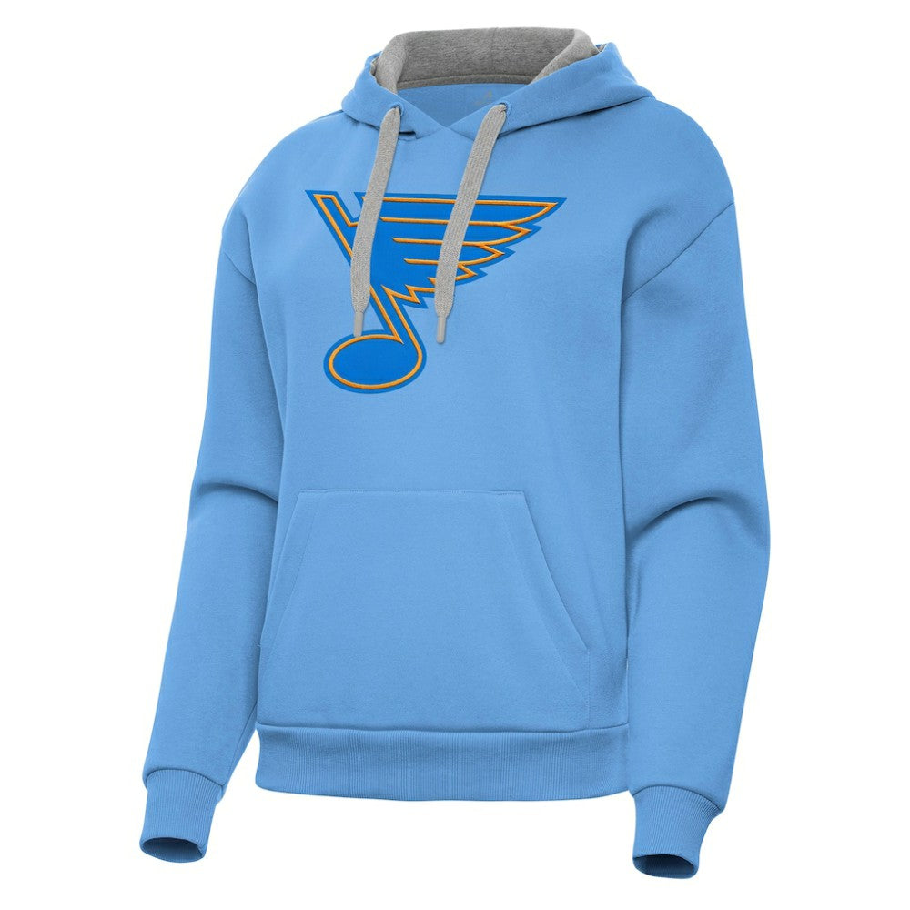 NHL Blue St. Louis Blues Antigua Women's Victory Pullover Hoodie