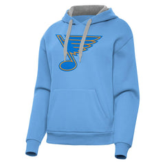 NHL Blue St. Louis Blues Antigua Women's Victory Pullover Hoodie