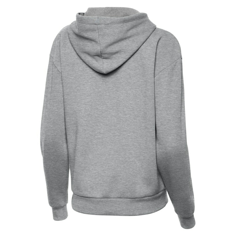 NHL Heather Gray Boston Bruins Antigua Women's Victory Pullover Hoodie