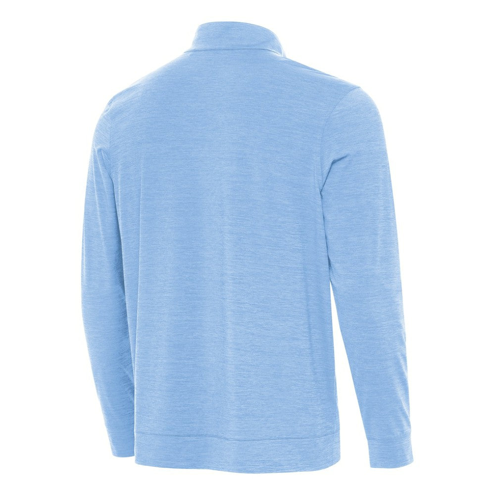 NHL Heather Blue St. Louis Blues Antigua Bright Quarter-Zip Pullover