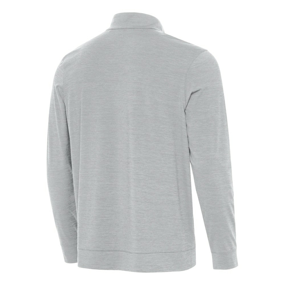 NHL Heather Gray St. Louis Blues Antigua Bright Quarter-Zip Pullover