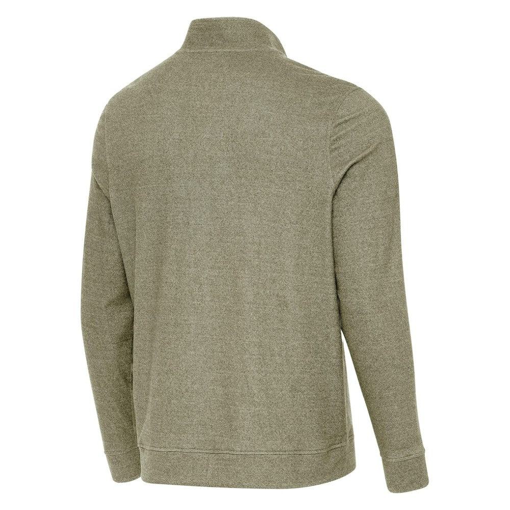 NHL Olive St. Louis Blues Antigua Subtle Quarter-Zip Sweatshirt