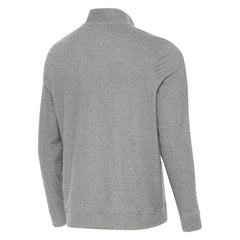 NHL Heather Gray St. Louis Blues Antigua Subtle Quarter-Zip Sweatshirt