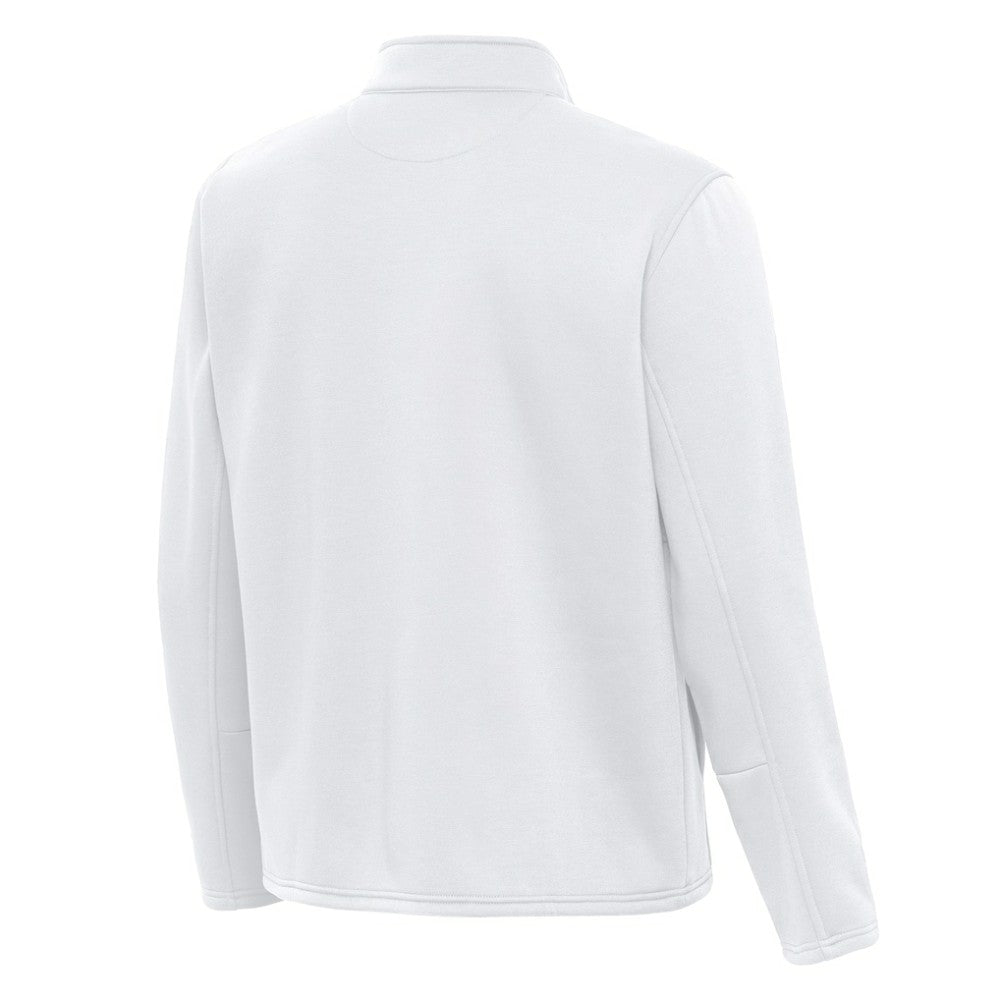 NHL White St. Louis Blues Antigua Twist Quarter-Zip Pullover Jacket