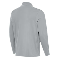 NHL Gray Boston Bruins Antigua Perilous Quarter-Zip Sweatshirt