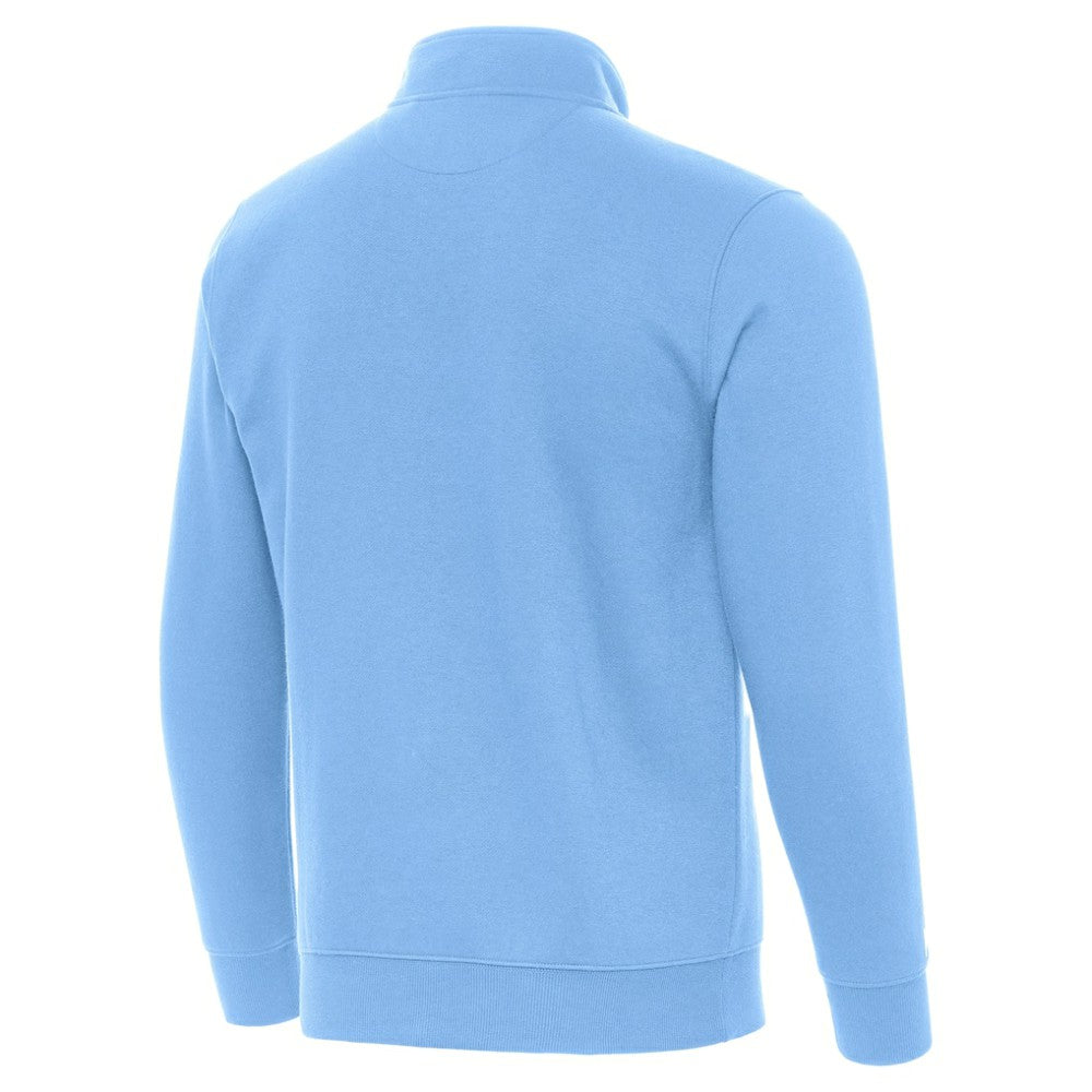 NHL Blue St. Louis Blues Antigua Victory Quarter-Zip Pullover Top