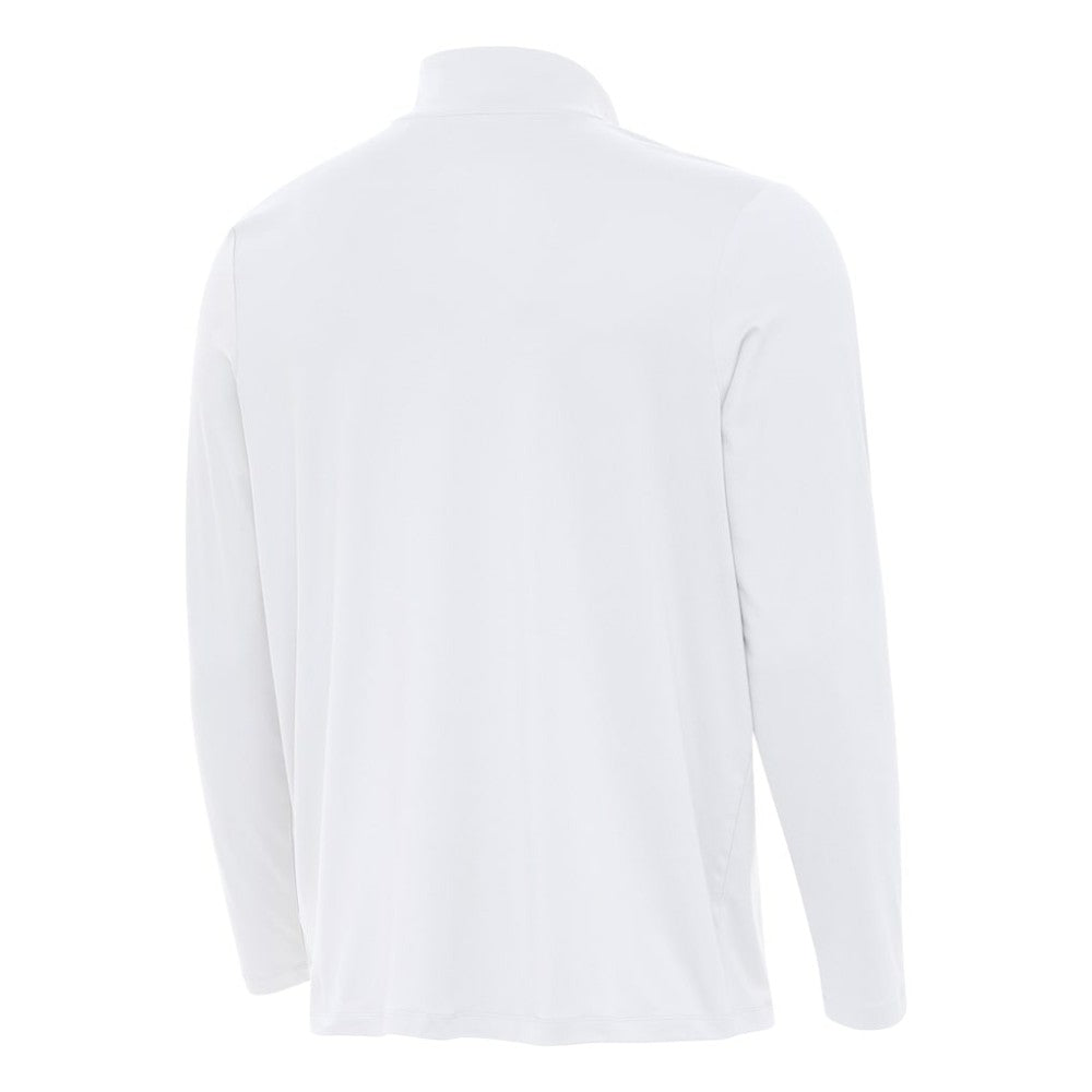 NHL White Boston Bruins Antigua Reprocess Quarter-Zip Pullover
