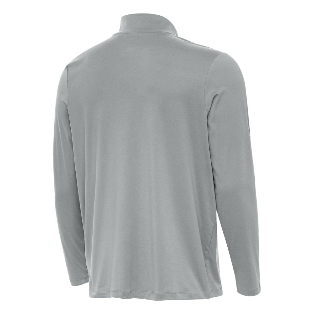 NHL Gray Boston Bruins Antigua Reprocess Quarter-Zip Pullover