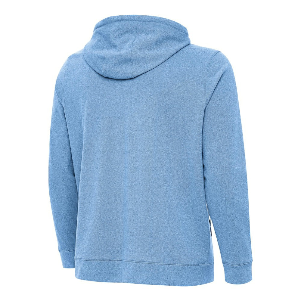 NHL Heather Blue St. Louis Blues Antigua Effortless Full-Zip Hoodie