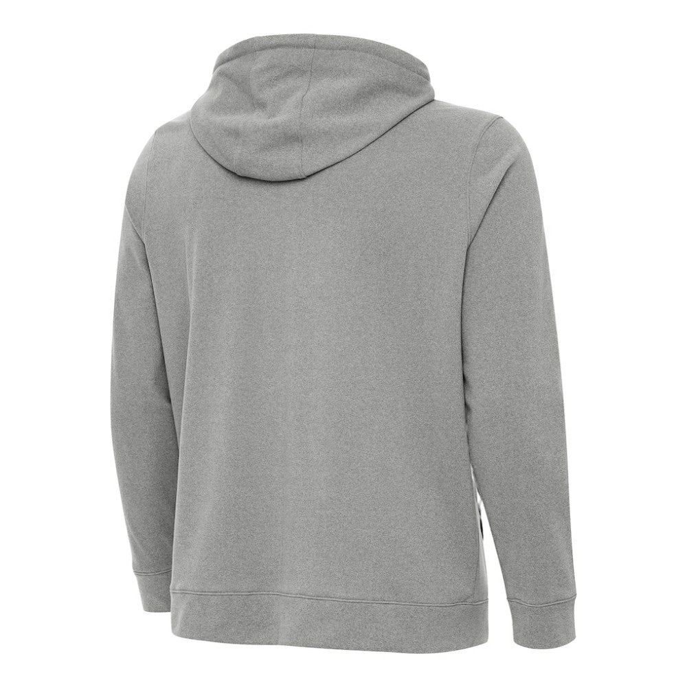 NHL Heather Gray St. Louis Blues Antigua Effortless Full-Zip Hoodie