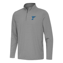 NHL Black St. Louis Blues Antigua Twine Quarter-Zip Pullover