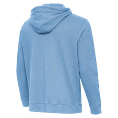 NHL Heather Blue St. Louis Blues Antigua Cloud Pullover Hoodie