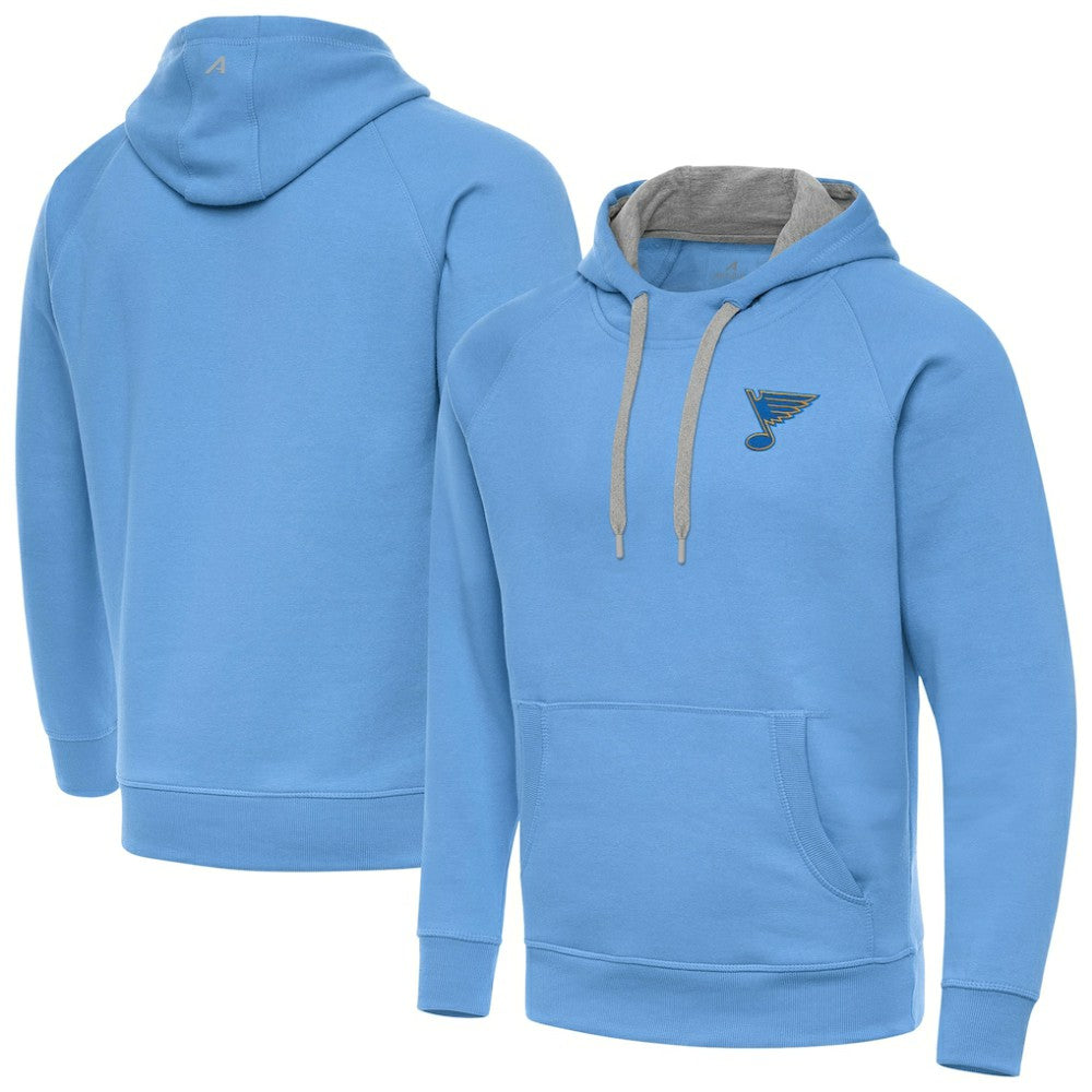 NHL Blue St. Louis Blues Antigua Victory Pullover Hoodie