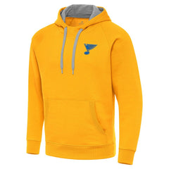 NHL Gold St. Louis Blues Antigua Victory Pullover Hoodie